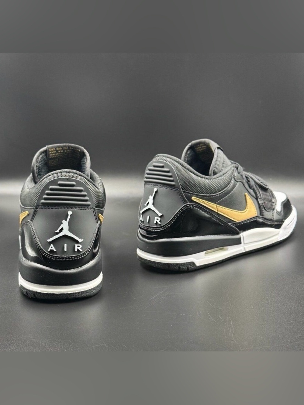 Air Jordan Legacy 312 Low GS 'Black Metallic Gold'